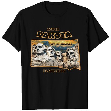 Discover South Dakota - Mount Rushmore T Shirts