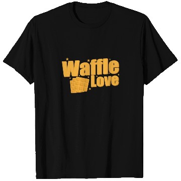 Discover Waffle Love Snack Pastry Baker T Shirts