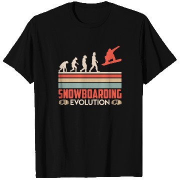 Discover Evolution Snowboard T Shirts Winter Park Snowboard