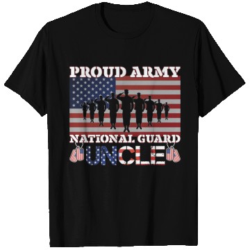 Discover Proud Army National Guard Uncle T Shirts