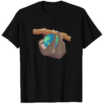 Discover Forest Sloth Animal Embrace Mother Earth Day T Shirts