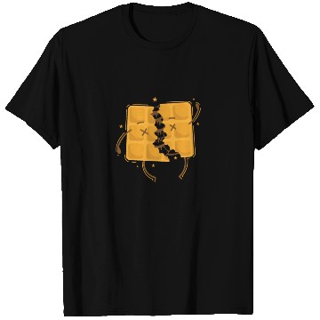 Discover filled Waffle Dough Pastry Baker Snack T Shirts