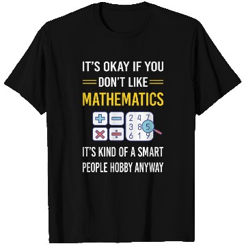 Discover Smart People Mathematics Math Maths T Shirts