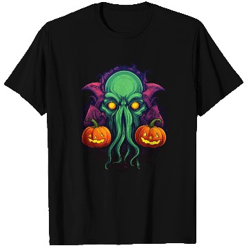 Discover Halloween with Cthulhu T Shirts