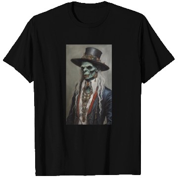 Discover Gypsi indian zombie vampire painting T Shirts