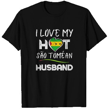 Discover São Toméan Husband Proud Wife T Shirts