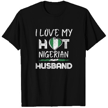 Discover Nigerian Husband Proud Wife T Shirts
