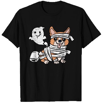 Discover CORGI MUMMY HALLOWEEN T Shirts