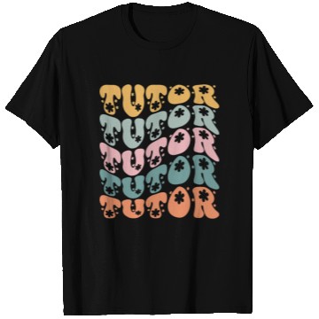 Discover Tutor Private Instructor Academic Coach Groovy T Shirts