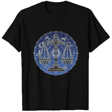 Discover Libra Zodiac star sign horoscope Astrology T Shirts