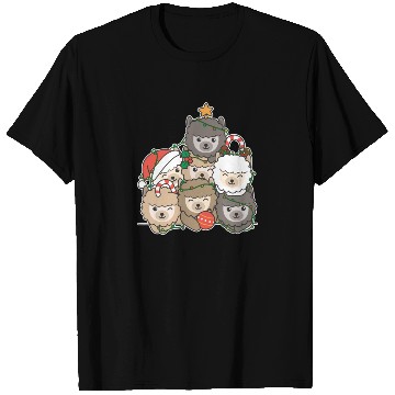 Discover Alpaca Christmas Tree Funny Animal Christmas T Shirts