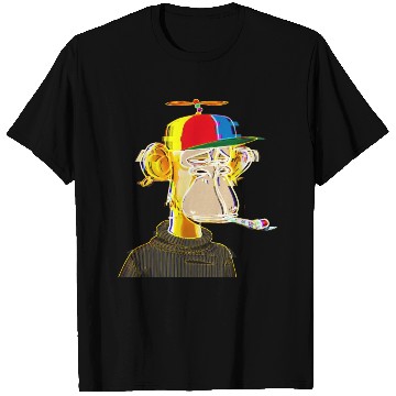 Discover NFT A sad monkey celebrating his birthday and blow T Shirts