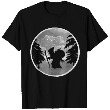 Discover Knecht Ruprecht in paper cut style Christmas T Shirts