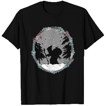 Discover Knecht Ruprecht in paper cut style Christmas T Shirts
