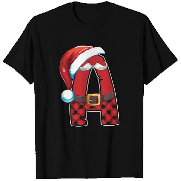 Discover A Christmas Alphabet Letters Sublimation T Shirts