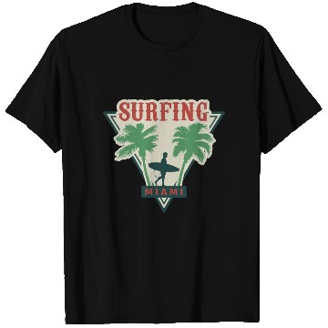 Discover Surfing Miami T Shirts