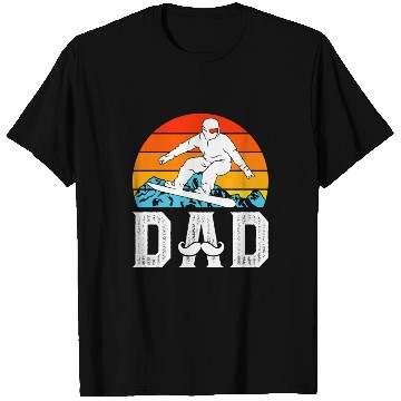 Discover Snowboarding Dad Snowboard Daddy Freestyler T Shirts