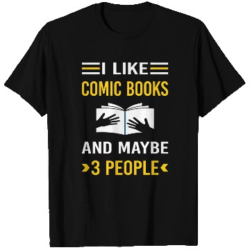 Discover 3 People Comic Books Comics T Shirts
