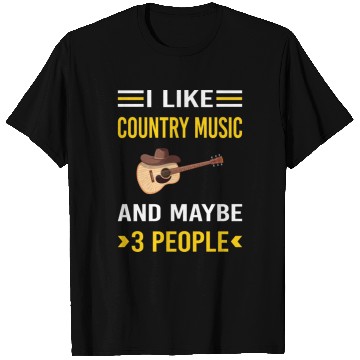 Discover 3 People Country Music T Shirts