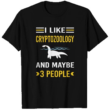 Discover 3 People Cryptozoology Cryptid Cryptids T Shirts