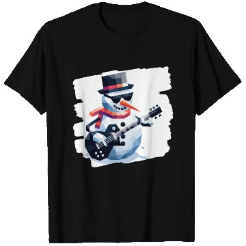 Discover Rockstar snowman T Shirts