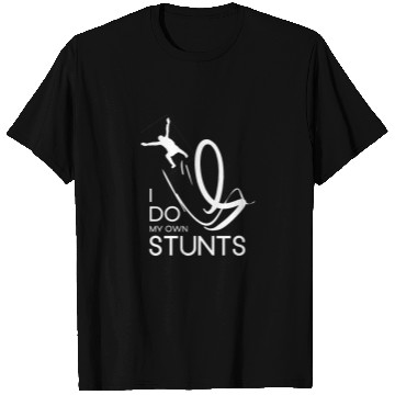 Discover "I Do My Own Stunts" Daredevil Design T Shirts