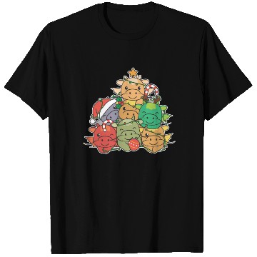 Discover Dragon Christmas Tree Funny Animal Christmas T Shirts