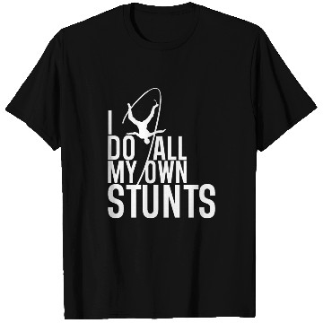 Discover "I Do My Own Stunts" Daredevil Design T Shirts