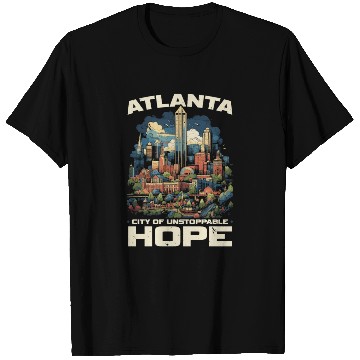 Discover Atlanta City Georgia USA America United States T Shirts