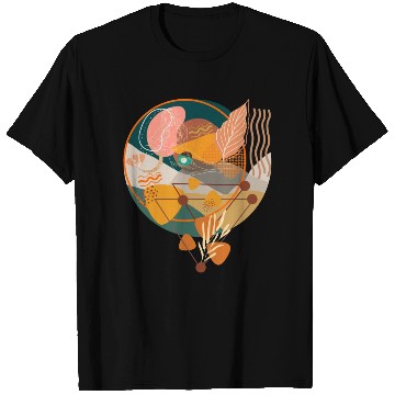 Discover Contemporary Bohemian Celestial Art T Shirts