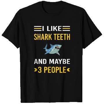Discover 3 People Shark Teeth T Shirts