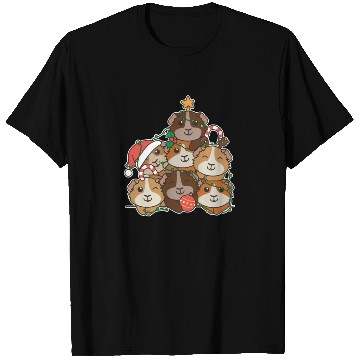 Discover Guinea Pig Christmas Tree Funny Animal T Shirts