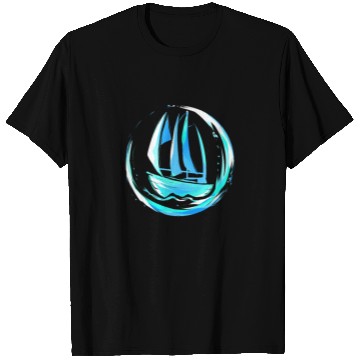 Discover Sailing gift for sailing boat, captain, holiday T Shirts