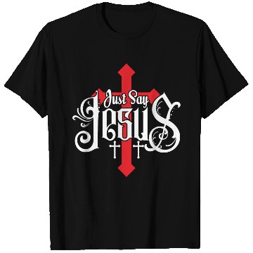 Discover Just Say Jesus Love Jesus Christian Christmas T Shirts