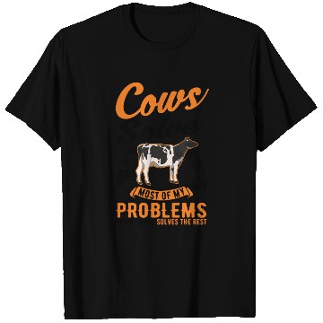 Discover Cow Gift Farmer Cattle Breeder Cows T Shirts