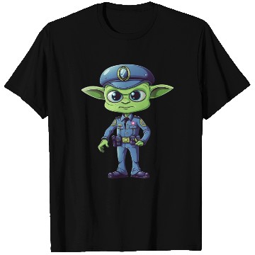 Discover Police alien T Shirts
