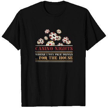 Discover Poker Casino Poker Player Gambling Roulette T Shirts