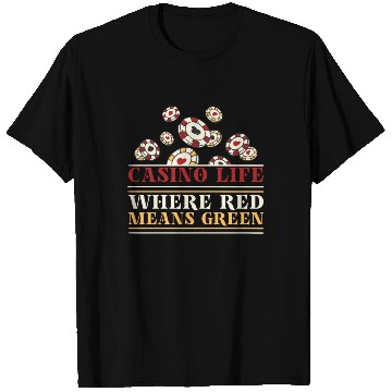 Discover Poker Casino Poker Player Gambling Roulette T Shirts