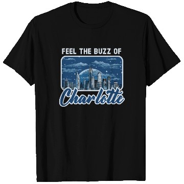 Discover Charlotte North Carolina USA America United States T Shirts