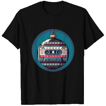 Discover Retro Cassette Tape Christmas Ornament T Shirts