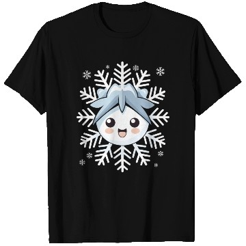 Discover Cute Funny Snowflake Snow Winter Kawaii Gift T Shirts
