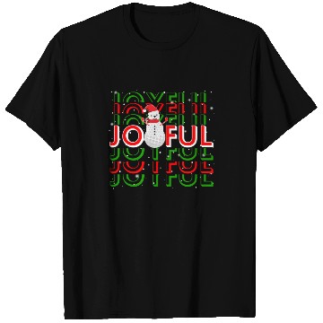 Discover Golf Christmas Snowman Joyful Golf Lover T Shirts