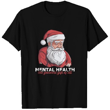Discover Mental Health Christmas Anti Christmas Holiday T Shirts