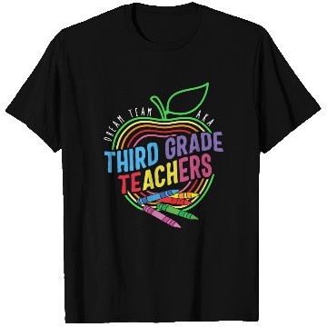 Discover Teacher T Shirts, Dream Team Aka Third Grade