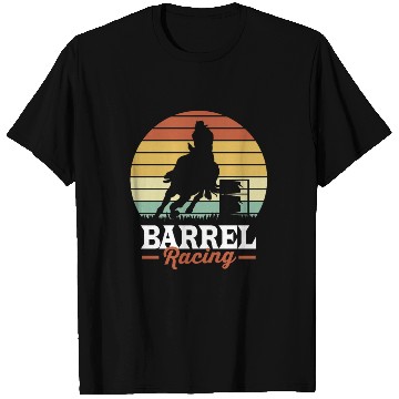 Discover Retro Barrel Racing T Shirts