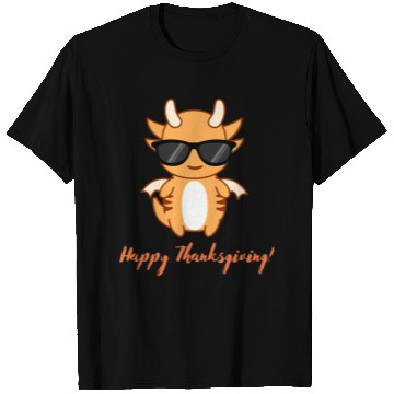 Discover Happy Thanksgiving - Thanksgiving cartoon design T Shirts