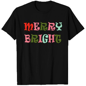 Discover Merry and Bright Christmas T Shirts