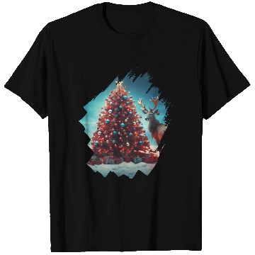 Discover Christmas tree Christmas Reindeer T Shirts