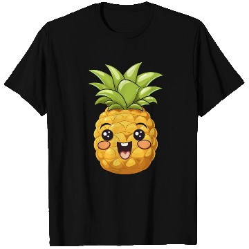Discover Cute Funny Pineapple Summer Kawaii Gift T Shirts
