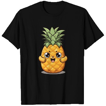 Discover Cute Funny Pineapple Summer Kawaii Gift T Shirts